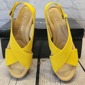 CL by Chinese Laundry Women's Dream Day Slingback Wedge Sandals
